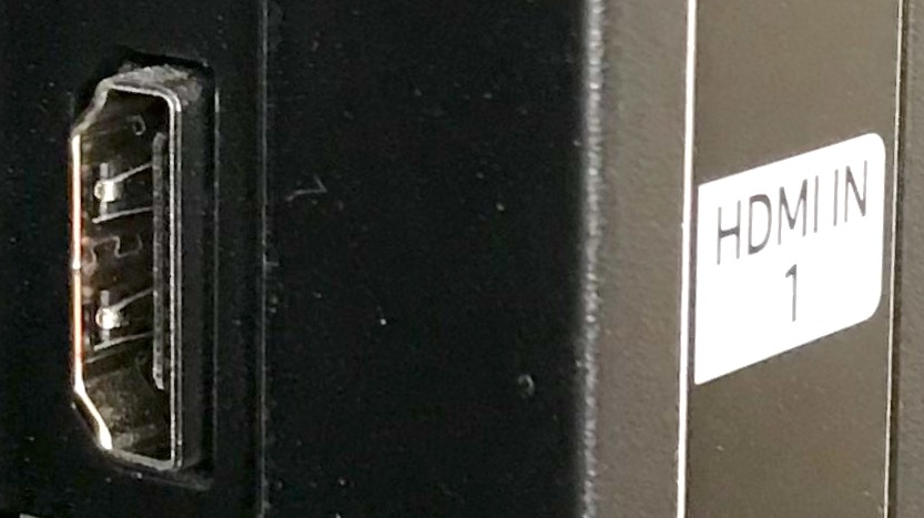 HDMI-inntak"
